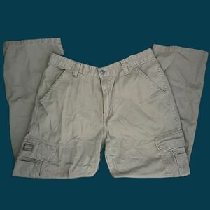 Wrangler Originals Cargo Pants Tan 34 x 30 Workwear Gorpcore Outdoor Streetwear